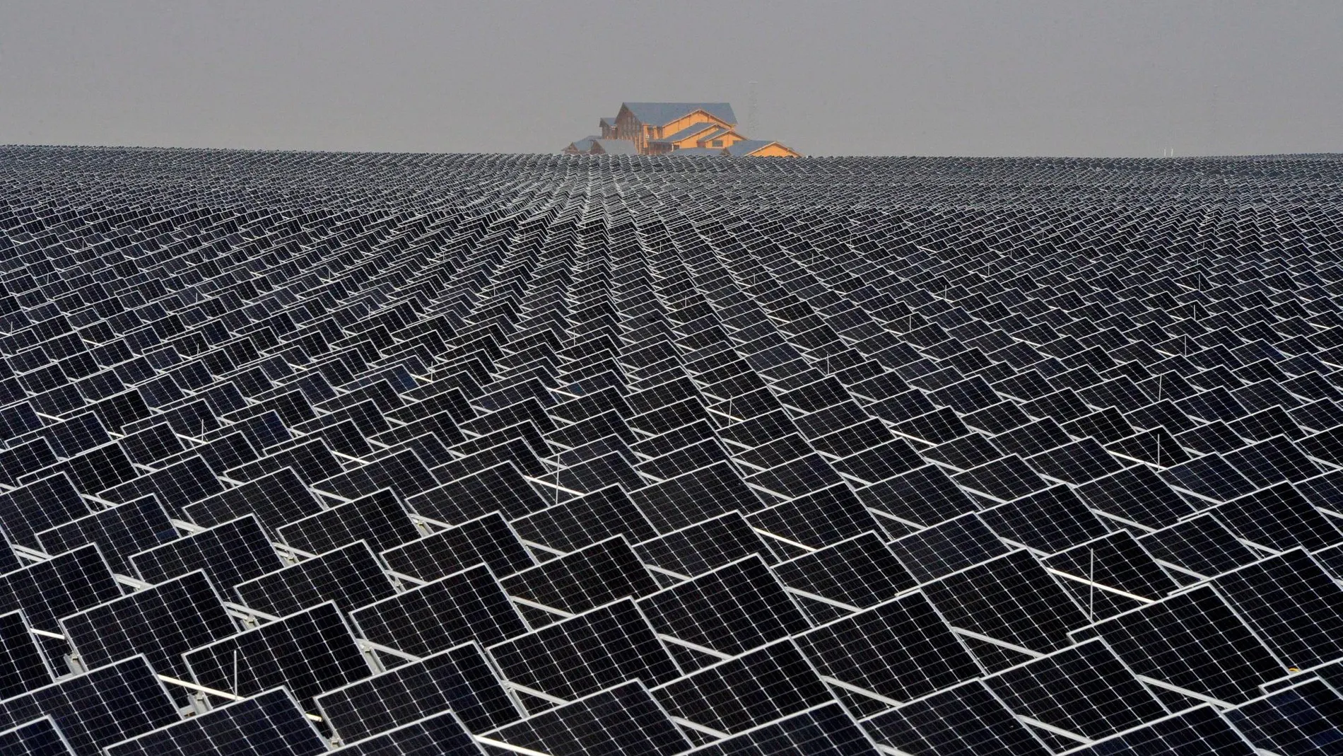Instalación fotovoltaica en Yinchuan, región de Ningxia Hui (China)