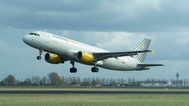 Avión de la compañía Vueling