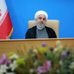 El presidente iraní, Hasan Rohani, ha hecho unas duras declaraciones contra la política de Trump/AP
