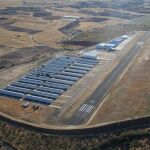 Imagen del aeródromo de Casarrubios, donde Air City Madrid Sur quiere levantar un segundo aeropuerto para la zona centro