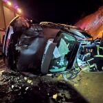 Un fallecido y un herido en un accidente de tráfico en la A6 a su paso por el municipio leonés de Brazuelo