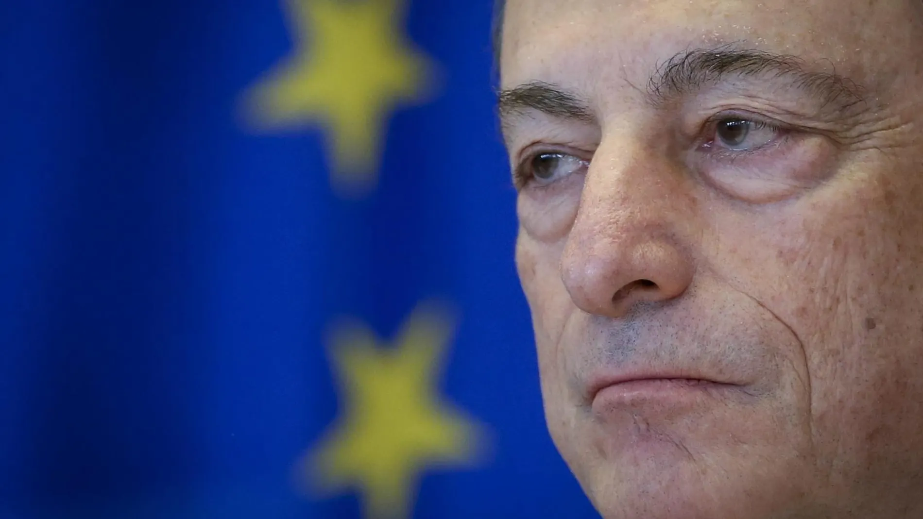 El italiano Mario Draghi, presidente del Banco Central Europeo