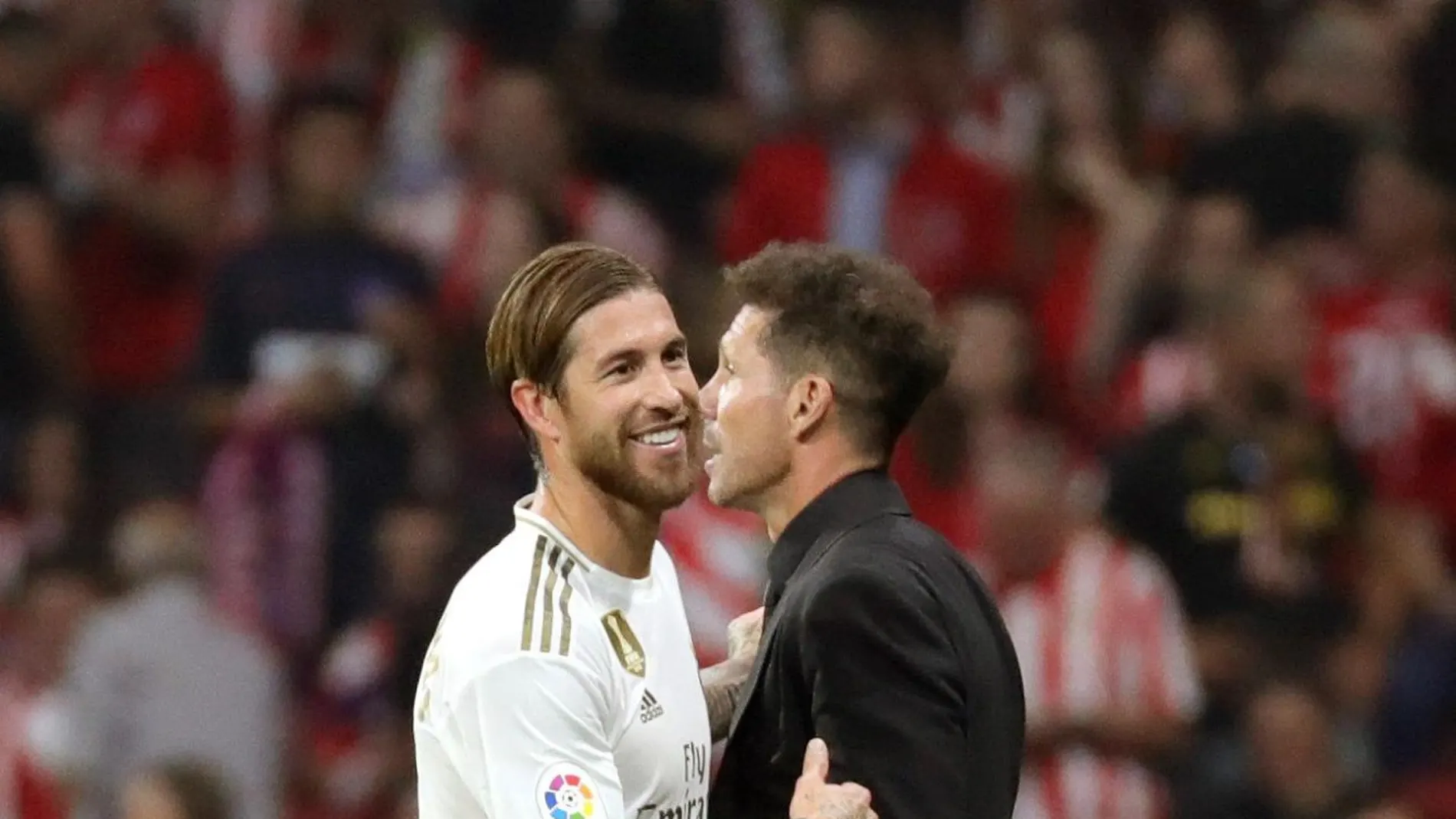 Sergio Ramos y Simeone