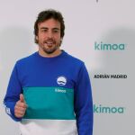 Fernando Alonso, en la presentación de Kimoa, su marca de ropa