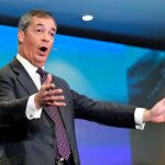 El líder del Partido del Brexit, Nigel Farage, en una imagen de archivo / Reuters