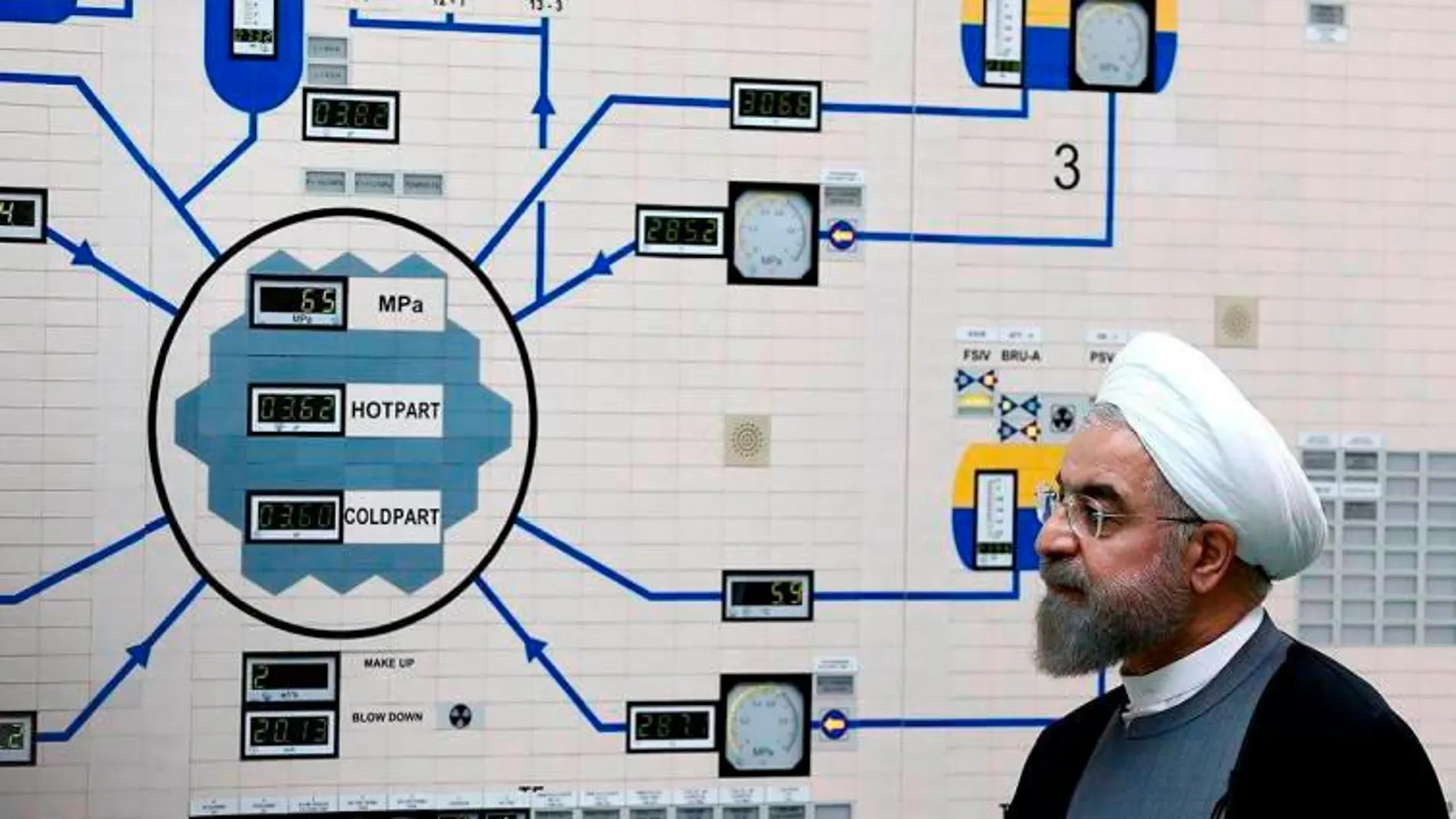 El presidente de Irán Hasan Rohani, en una imagen de archivo