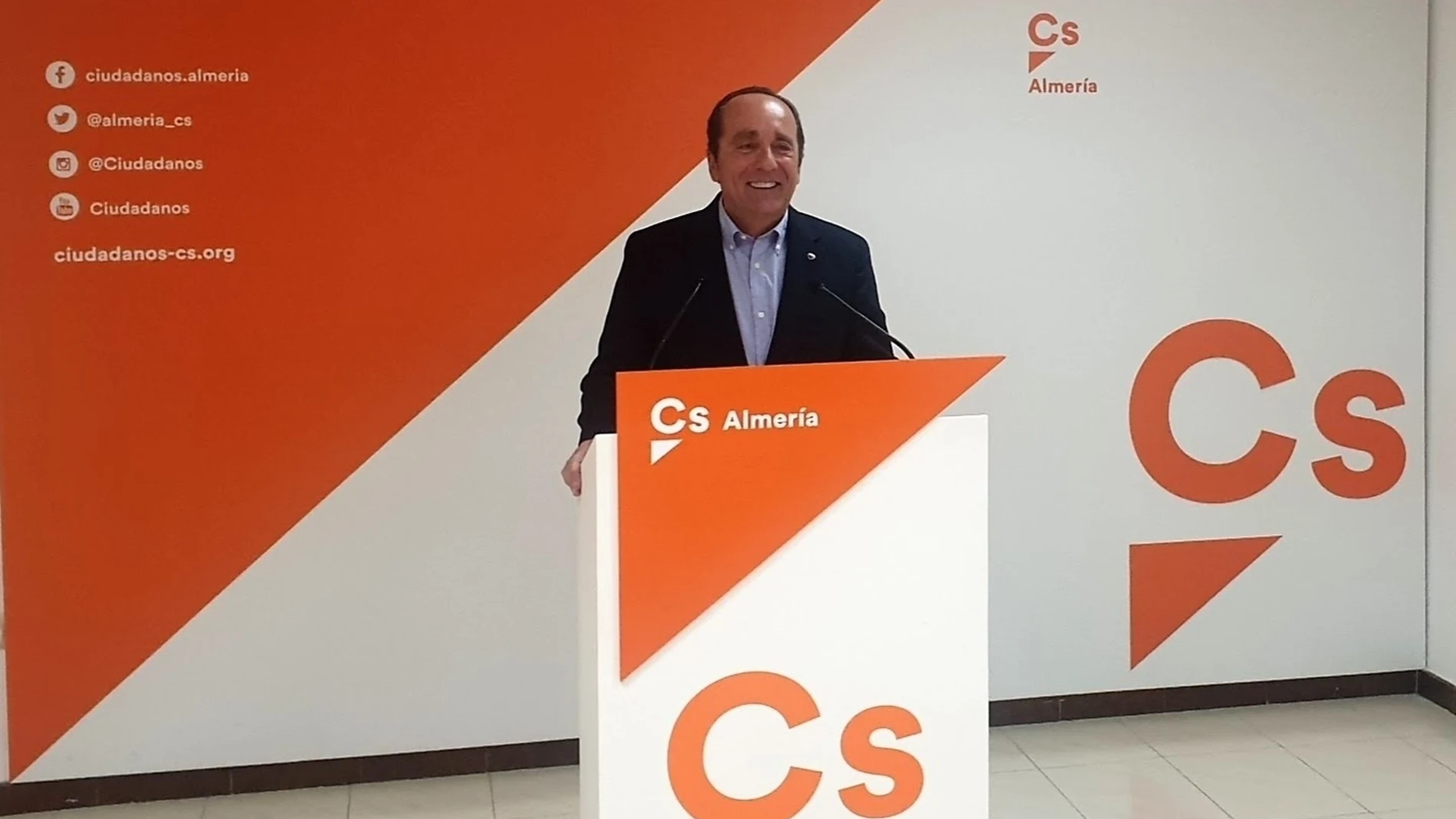 El diputado autonómico de Cs por Almería Andrés Samper / Foto: EP