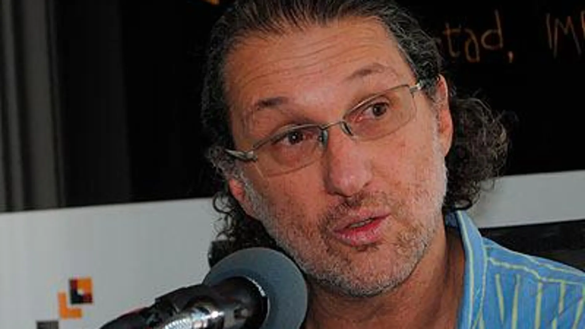 El periodista ecuatoriano Martín Pallares