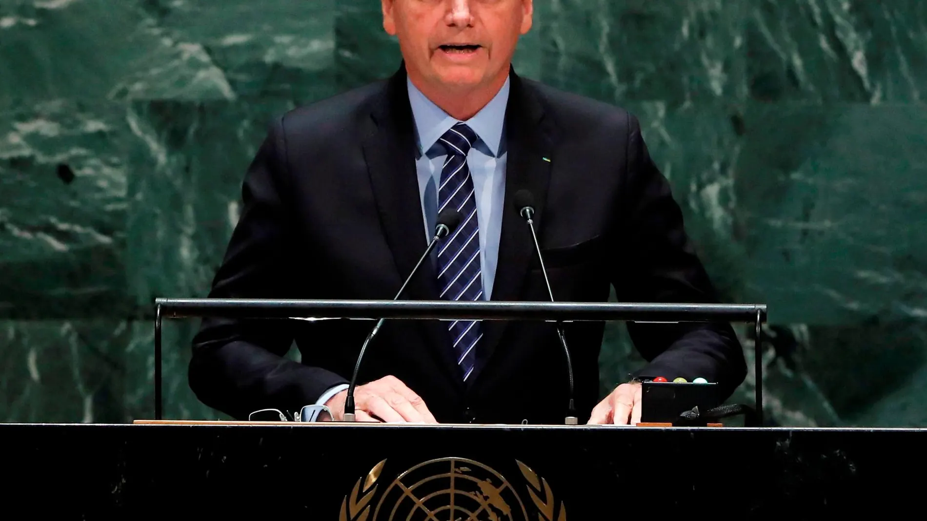 Jair Bolsonaro en la ONU/EFE
