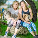 Madre e hija compartían no solo su amor por el deporte, también por los perros