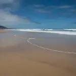 Imagen de una playa sin vigilancia