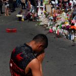 Las muestras de luto se multiplican por las calles de El Paso