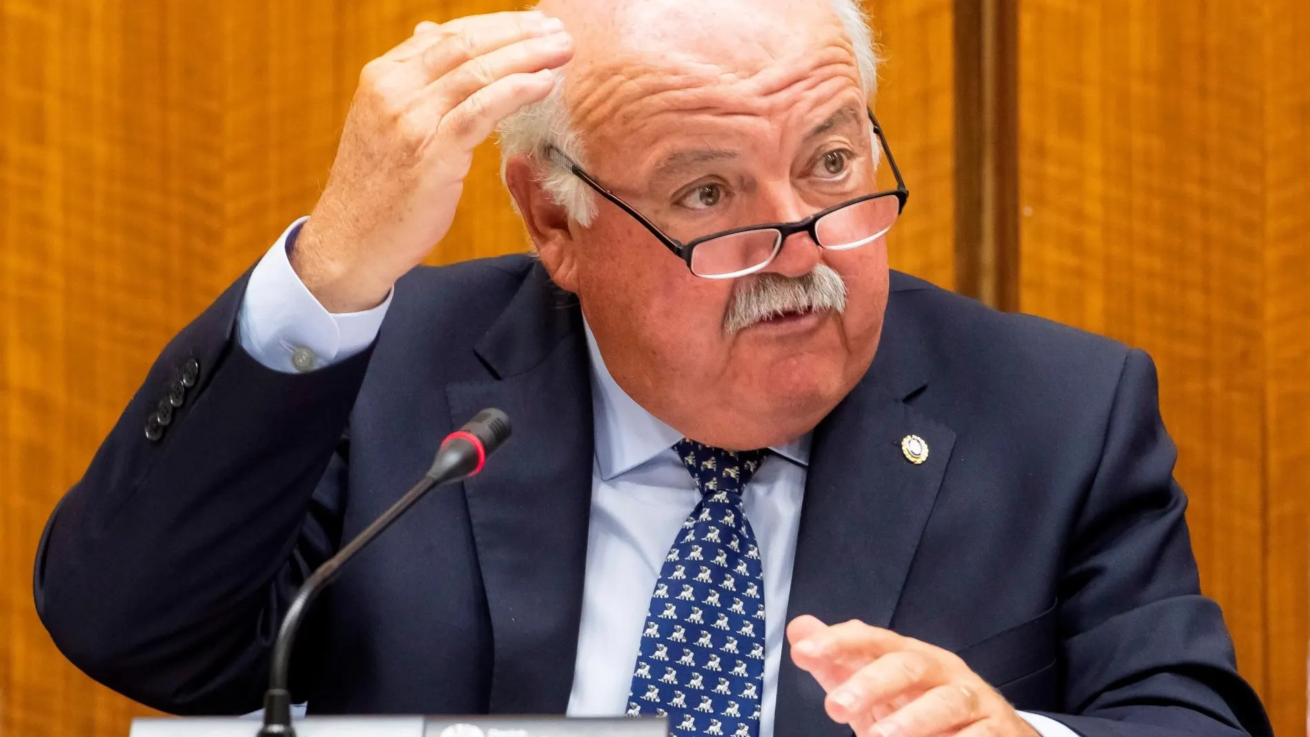 El consejero andaluz de Salud y Familias, Jesús Aguirre / Foto: Efe