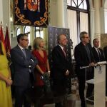Firma del convenio a la que asistieron, entre otras personalidades, el presidente de Turismo Costa del Sol, Francisco Salado, y la consejera de Cultura de la Junta de Andalucía, Patricia del Pozo / La Razón