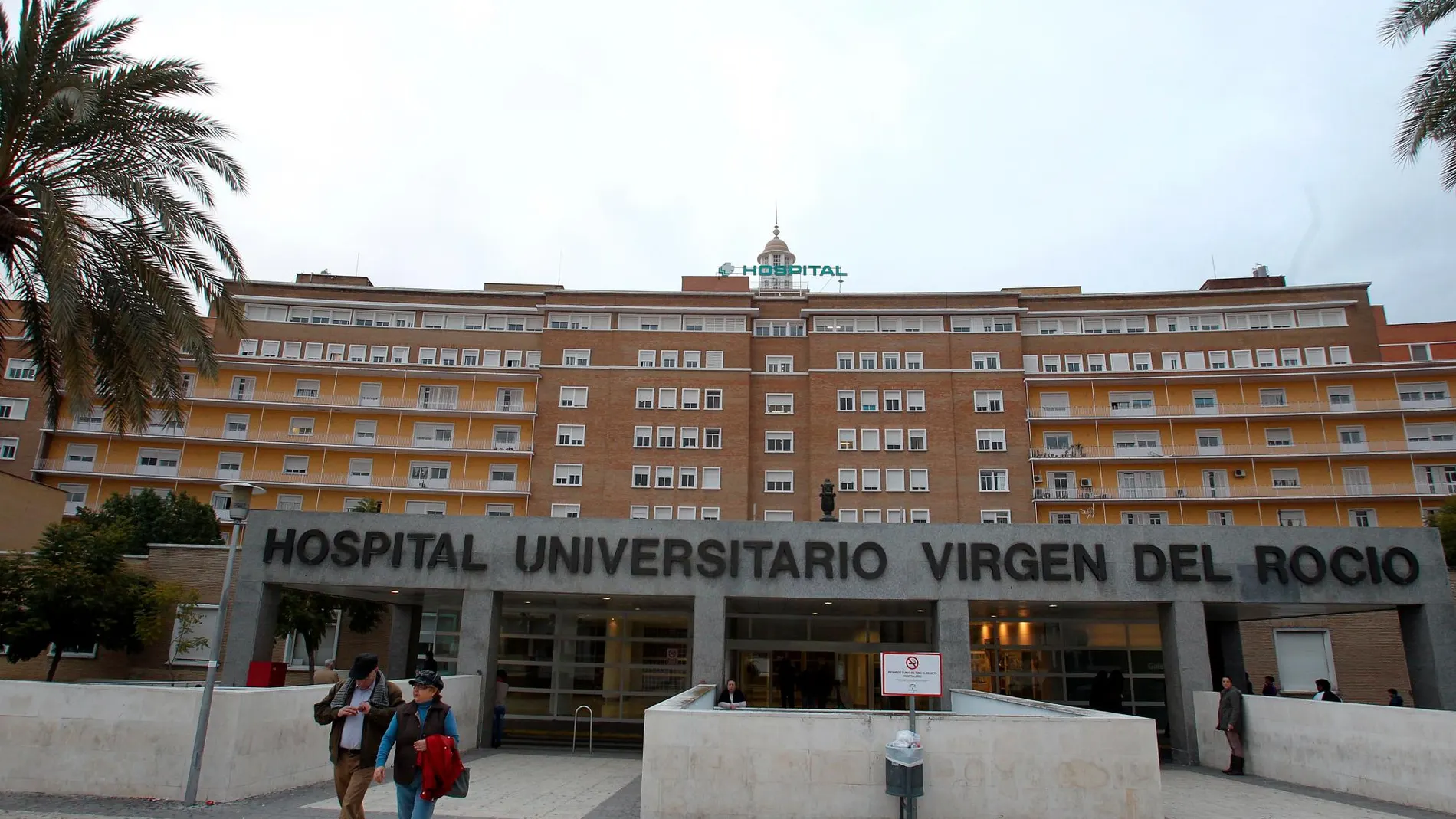 Una de las embarazadas estaba ingresara en el Hospital Virgen del Rocío de Sevilla/C. Pastrano