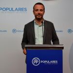 El vicesecretario de Comunicación del Partido Popular en la Región y portavoz del Grupo Parlamentario, Joaquín Segado