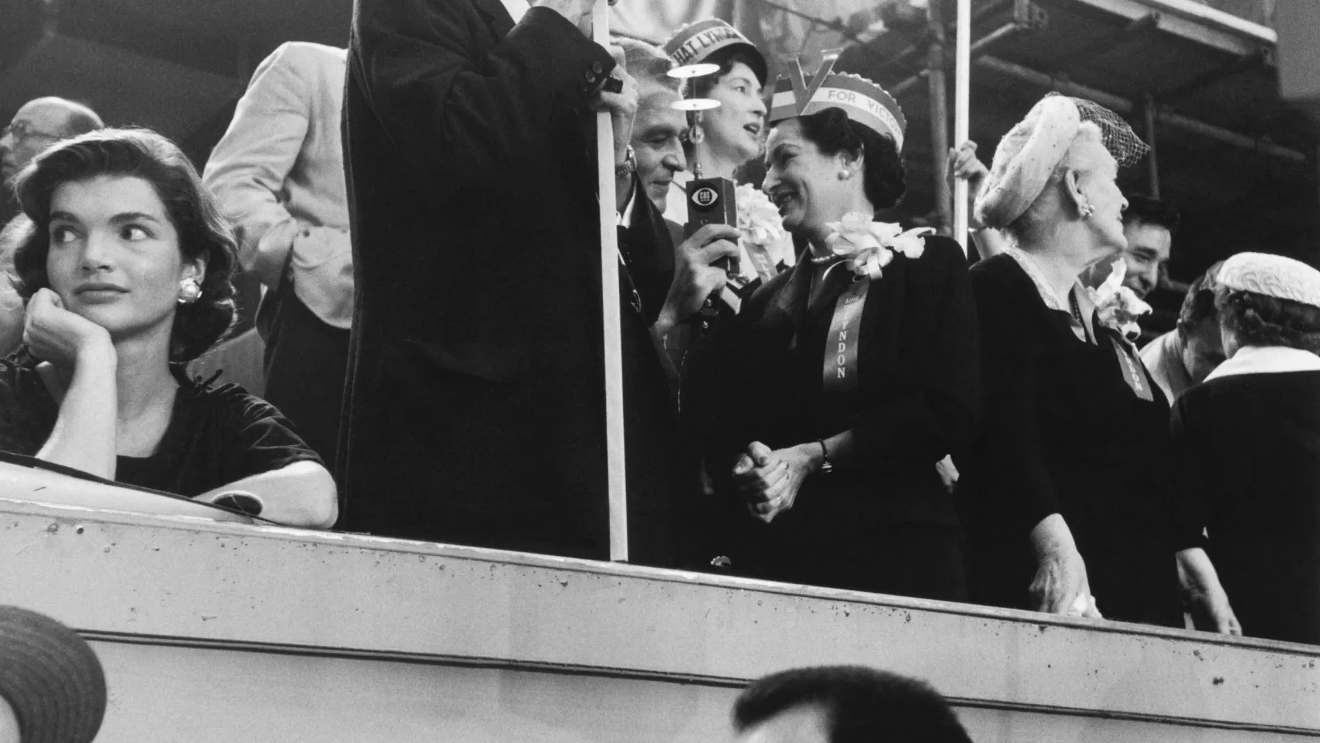 Una imagen de Jackie Kennedy del libro "Los Americanos", de Robert Frank