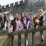 Booboo Stewart, Dove Cameron, Sofia Carson y Cameron Boyce en 'Los descencientes'