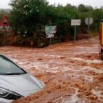 La Generalitat ha decretado riesgos nivel amarillo por lluvias