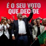Antonio Costa celebra su triunfo en las elecciones legislativas de Portugal / Efe