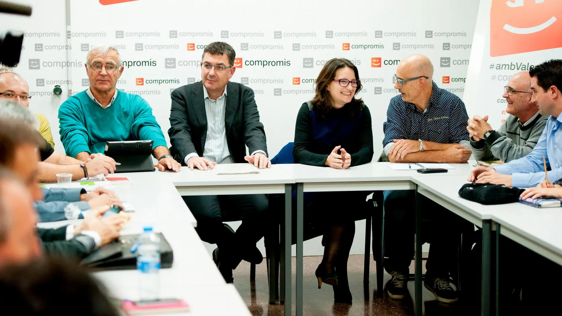 Compromís pasaría de tener el 6,5 por ciento de los votos al 3,8. La encuesta se hizo antes de que apareciera Errejón entre las propuestas