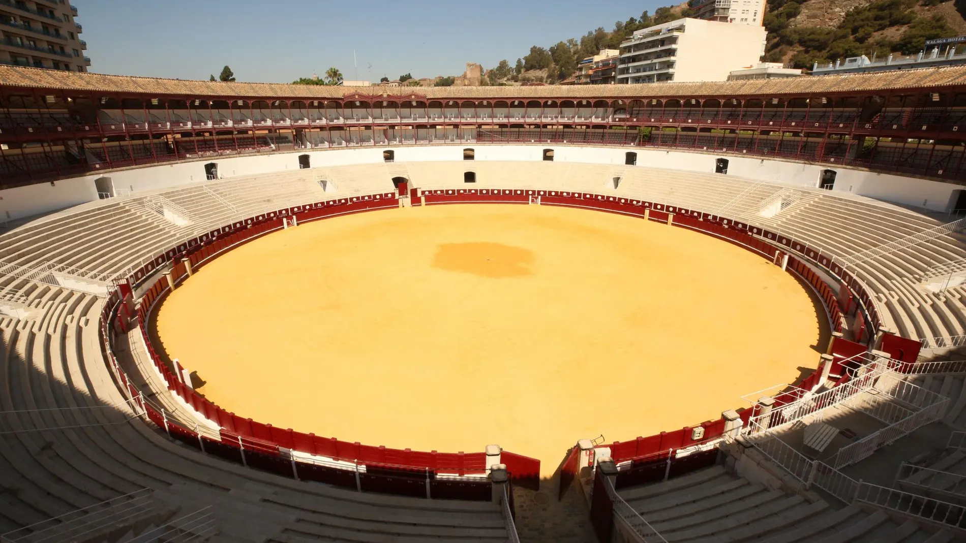 Plaza de toros de La Malagueta en Málaga capital / La Razón