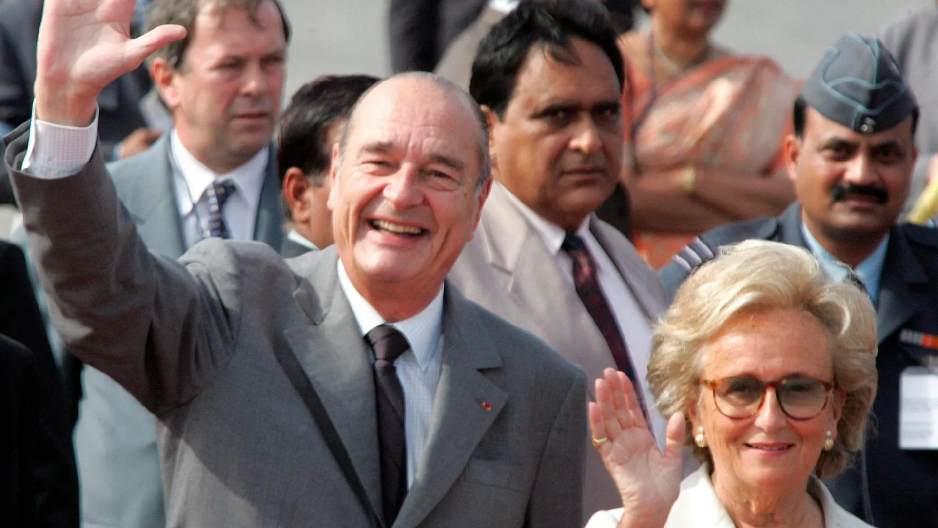 Jacques Chirac y su mujer, Bernadette, en una imagen de 2006/Reuters