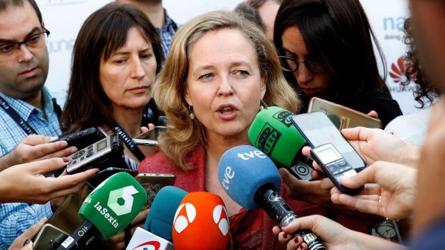 Calviño, tras la inauguración del II Congreso de DigitalES