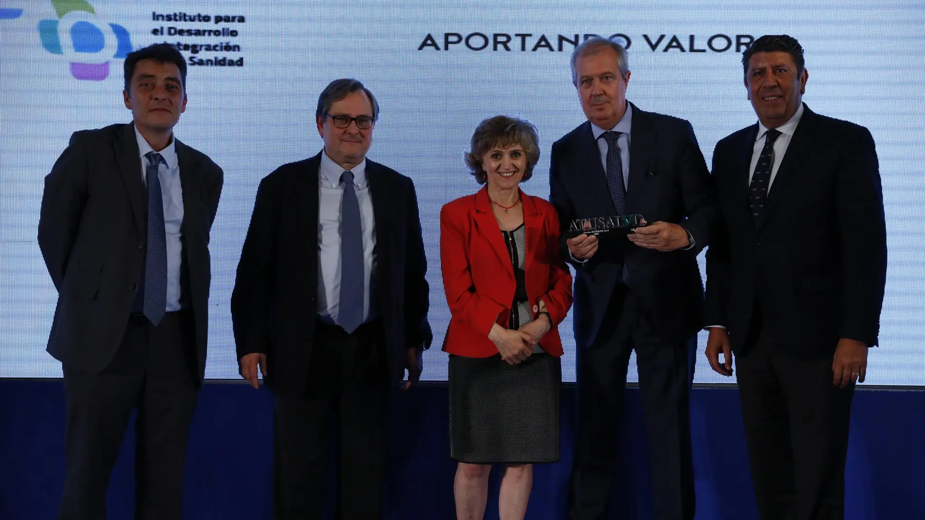 Sergio Alonso, Francisco Marhuenda, María Luisa Carcedo, Luis Mayero y Manuel Vilches
