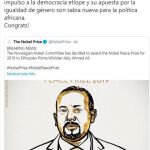 Una falta de ortografía de Pedro Sánchez empaña su felicitación al primer ministro etíope