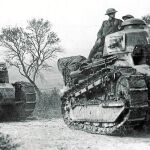 Carros de combate durante la Primera Guerra Mundial