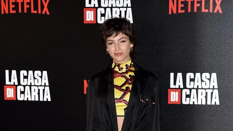 Úrsula Corberó con un 'look' de lo más sexy en Italia
