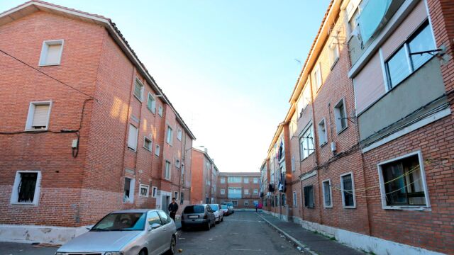 Barrio de las Viudas, en Valladolid