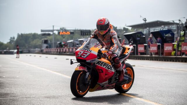 Márquez, pole en Brno