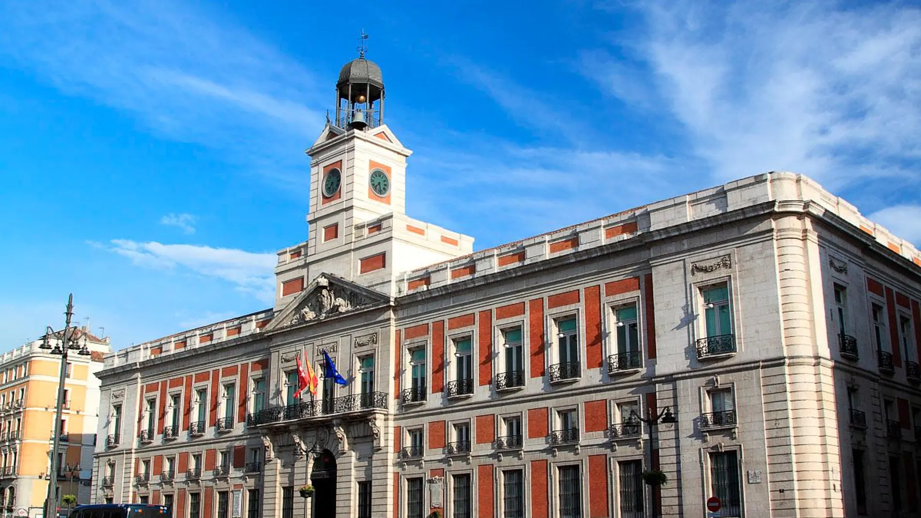 Real Casa de Correos, sede del Gobierno de la Comunidad de Madrid en la Puerta del Sol