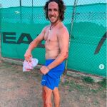 Carles Puyol en su foto de Instagram