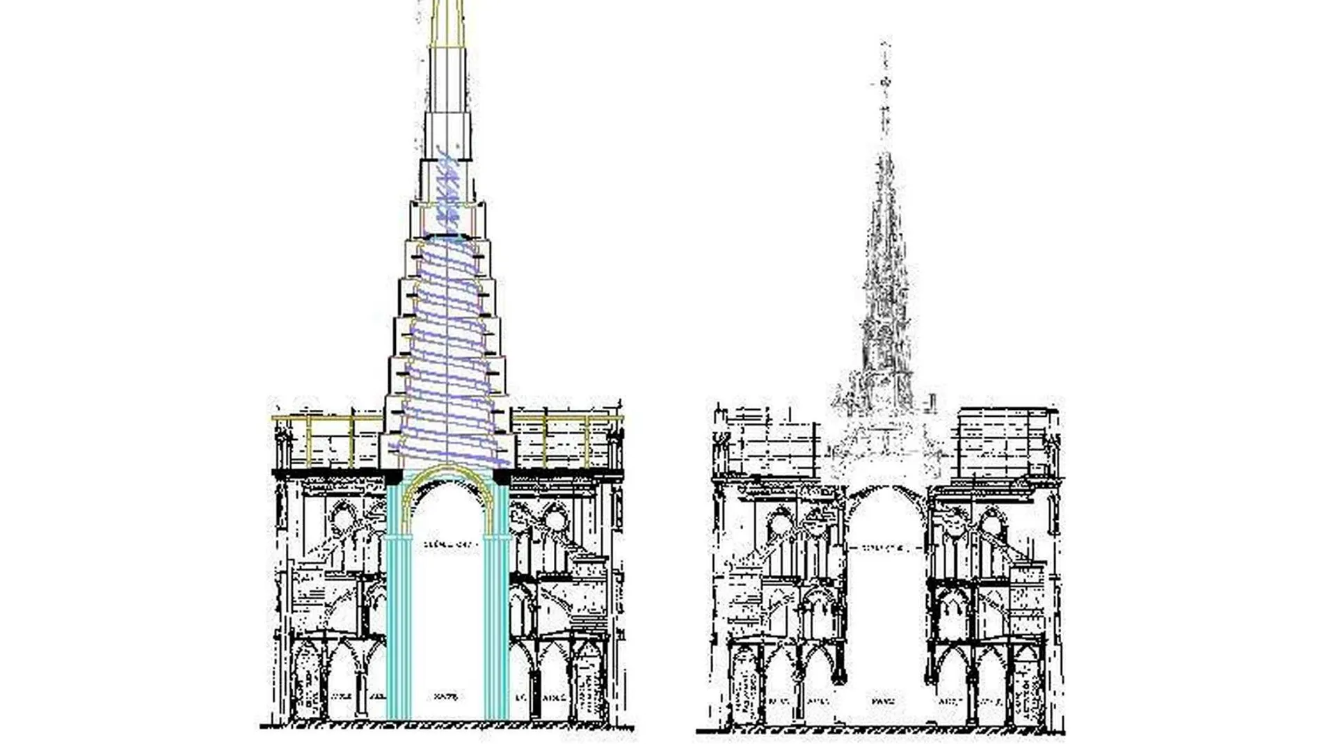 Un equipo de arquitectos españoles presenta un proyecto para reconstruir la catedral