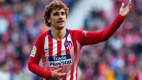 Antoine Griezmann, en un partido del Atlético