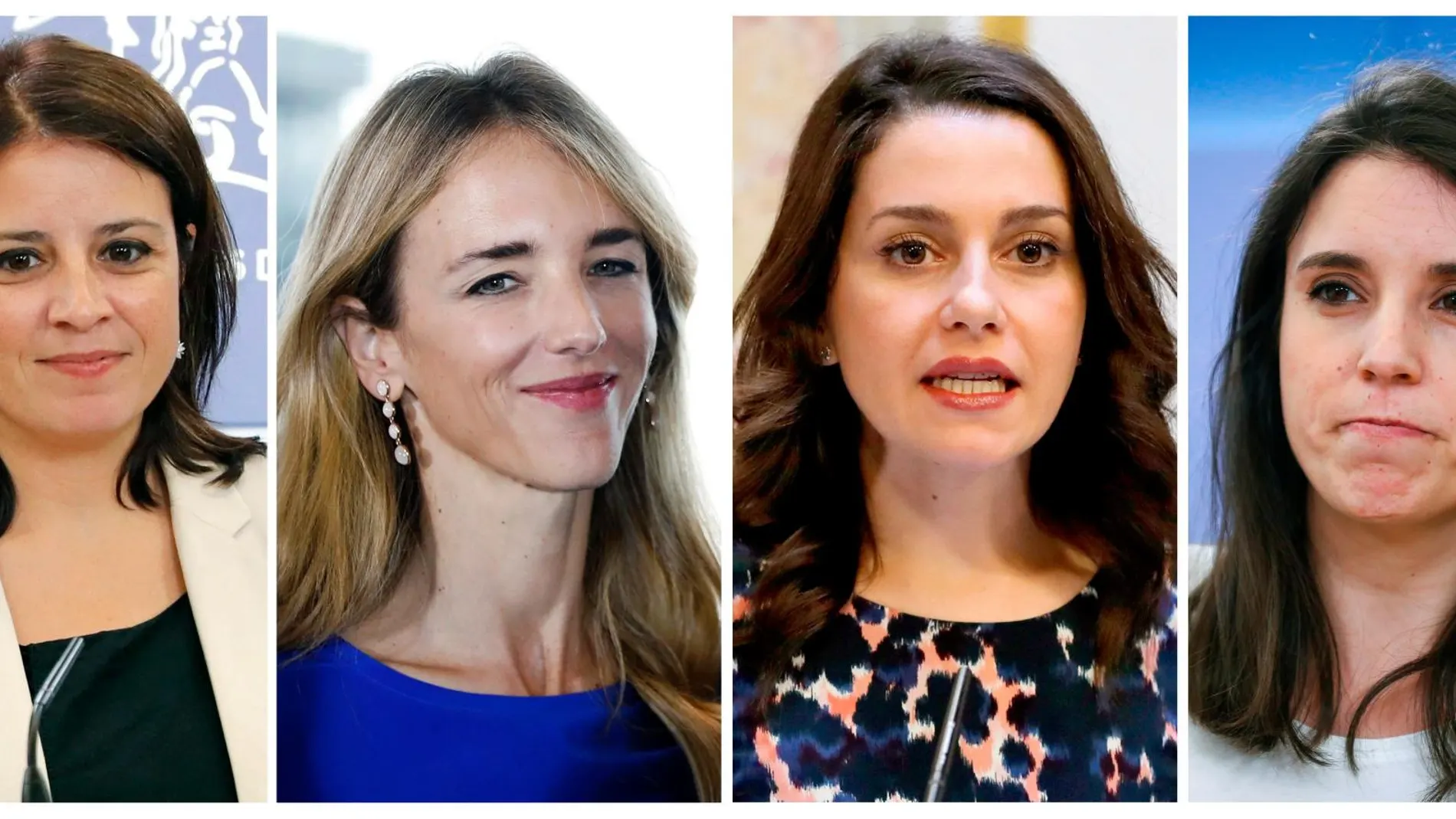 PSOE, PP, Ciudadanos y Unidas Podemos cuentan con mujeres portavoces