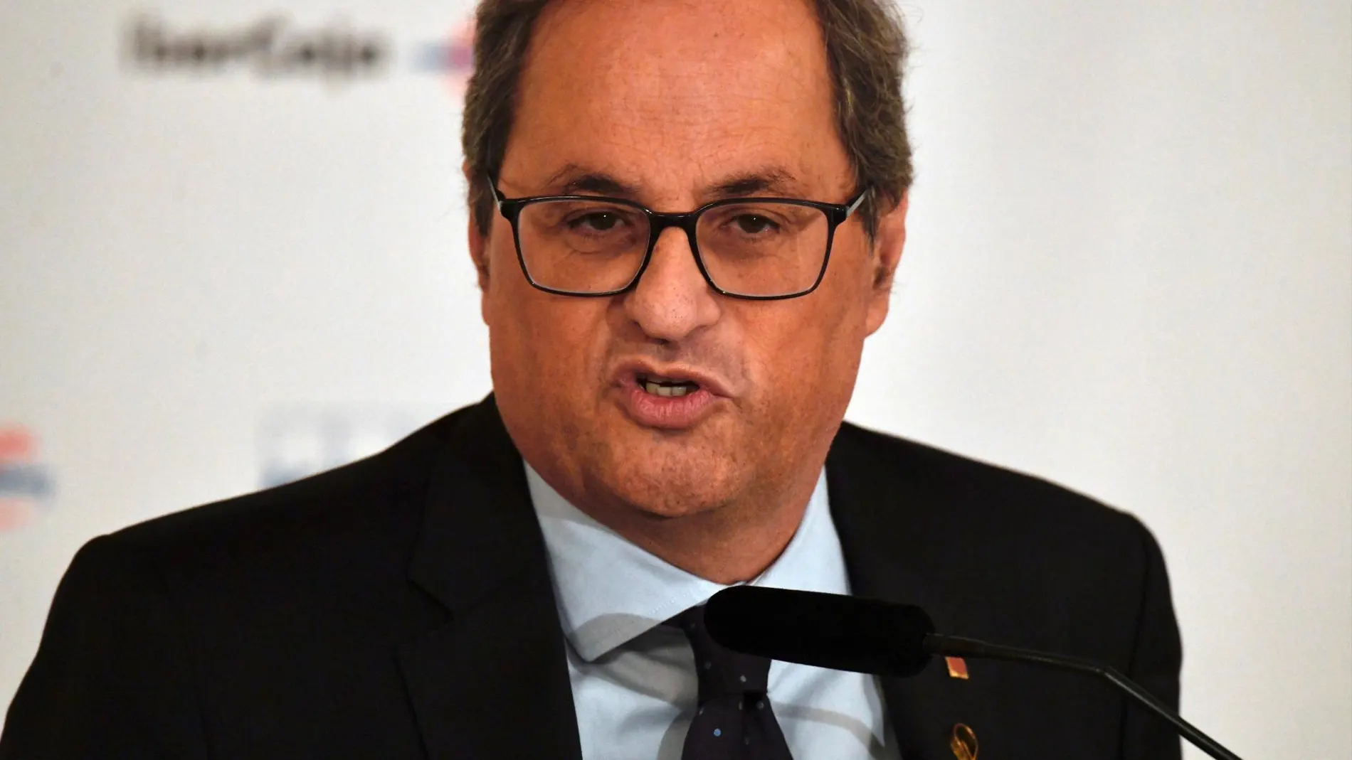 El presidente de la Generalitat, Quim Torra. EFE/Víctor Lerena
