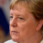 La canciller alemana, Angela Merkel, en Bruselas