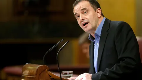 Alfred Bosch durante una intervención en el Congreso de los Diputados de cuando era portavoz de ERC