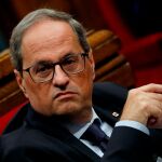 El presidente de la Generalitat, Quim Torra
