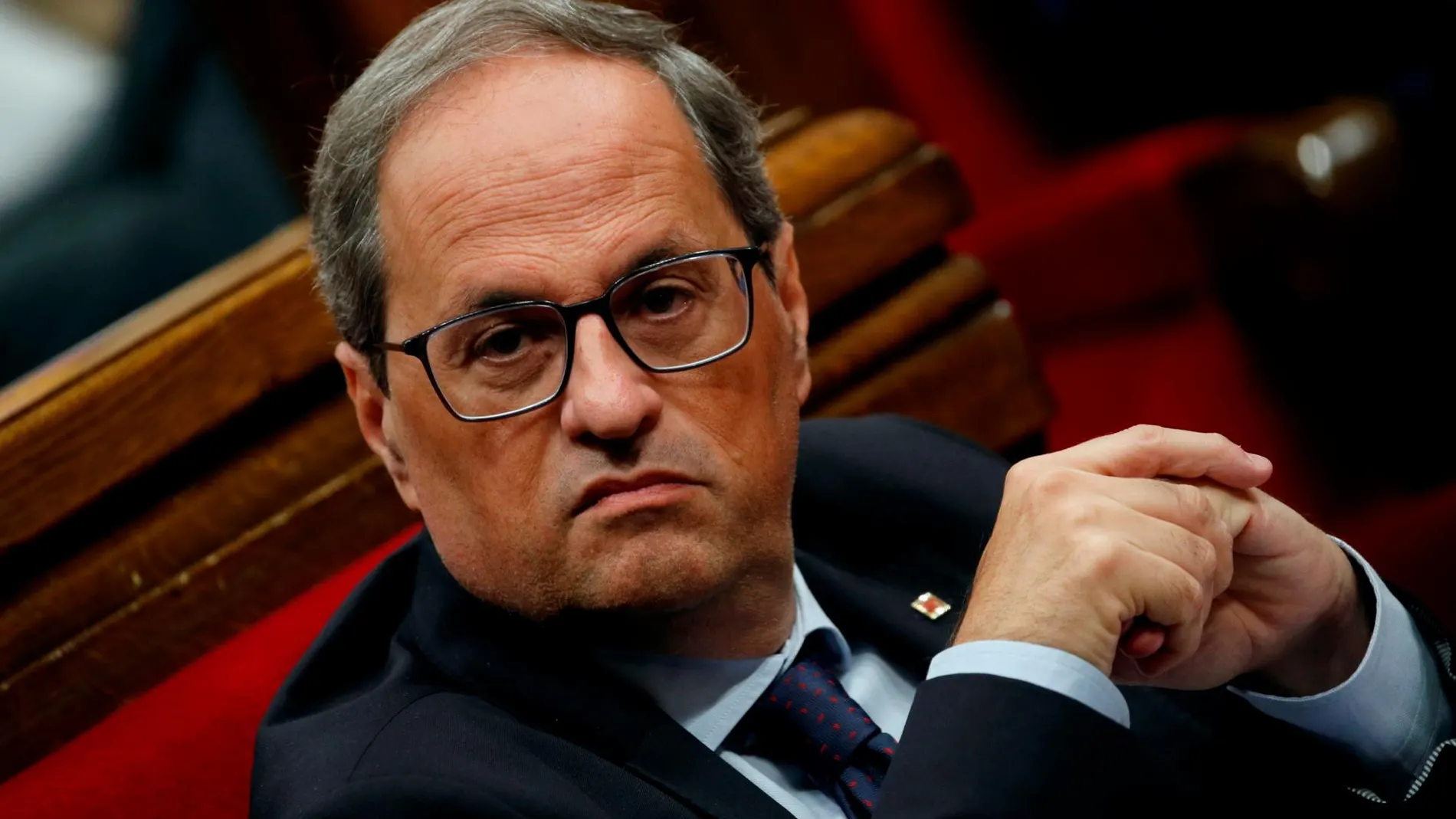 El presidente de la Generalitat, Quim Torra