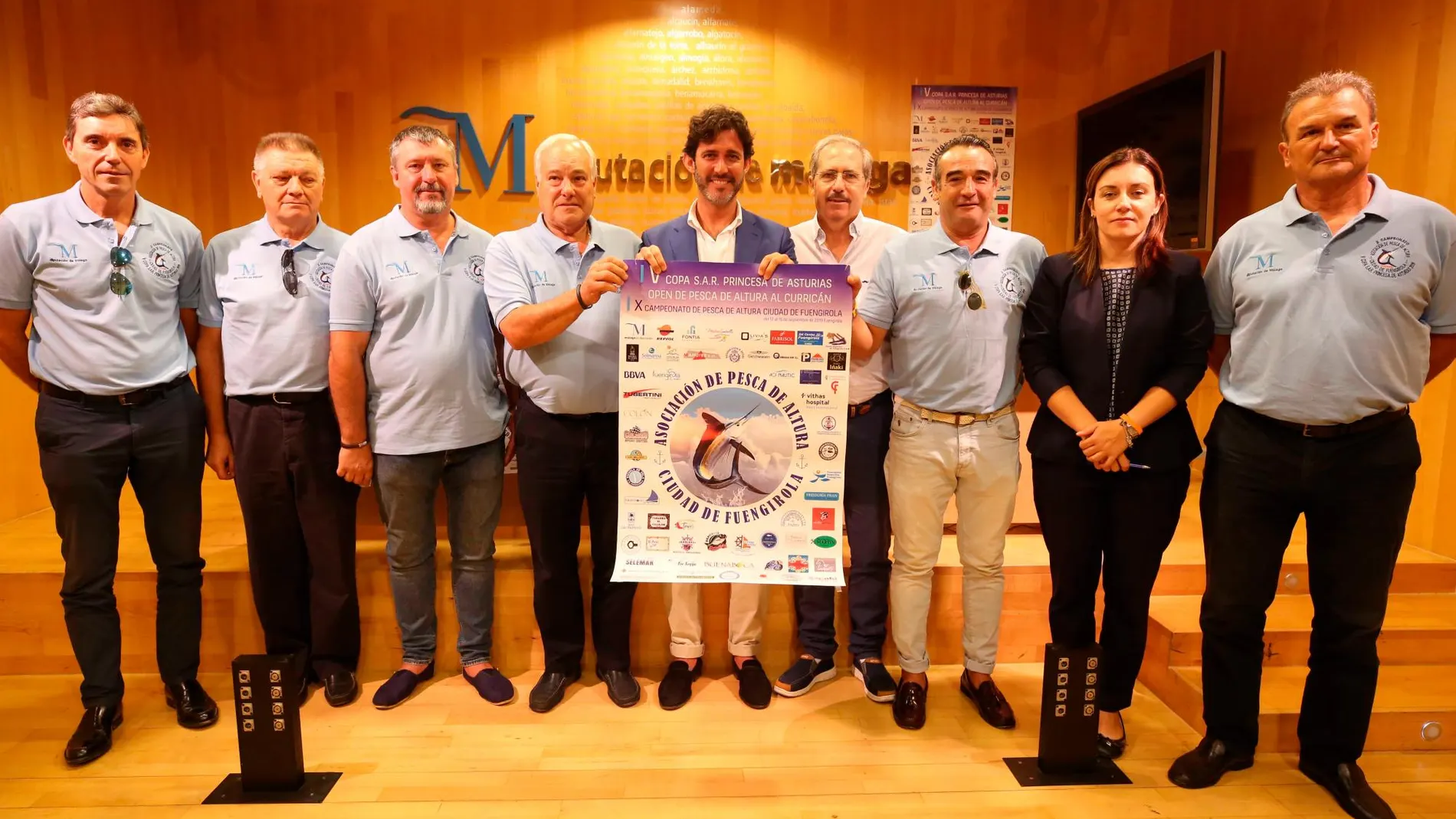 Presentación de la V Copa SAR Princesa de Asturias Open de Pesca de Altura al Curricán de Fuengirola / La Razón