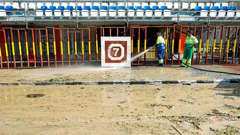 Arganda del Rey fue el municipio más afectado por las tormentas, recibiendo 57 litros por metro cuadrado por las lluvias / Foto: Jesús G. Feria