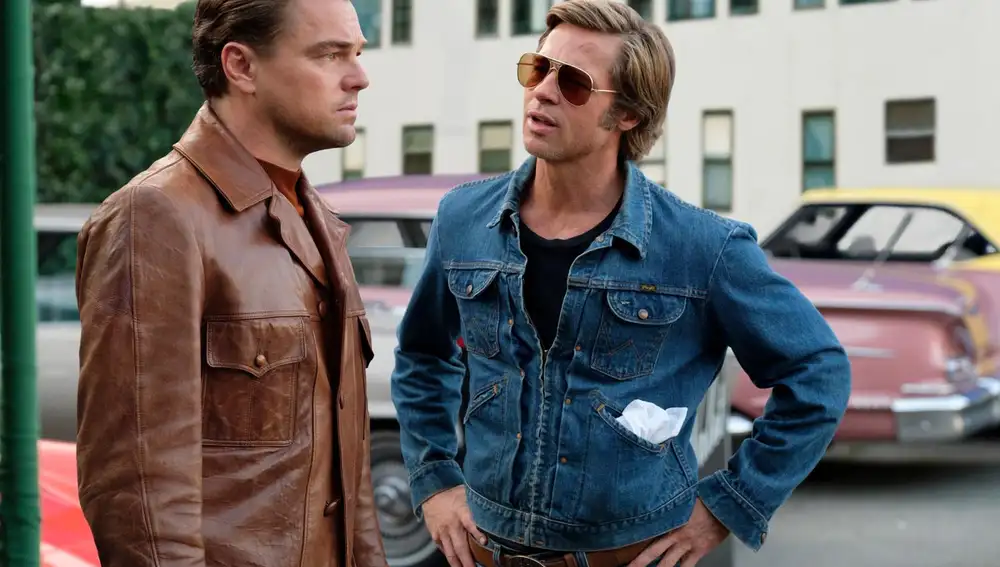 Leonardo DiCaprio y Brad Pitt en “Érase una vez... en Hollywood”, pendiente de estreno