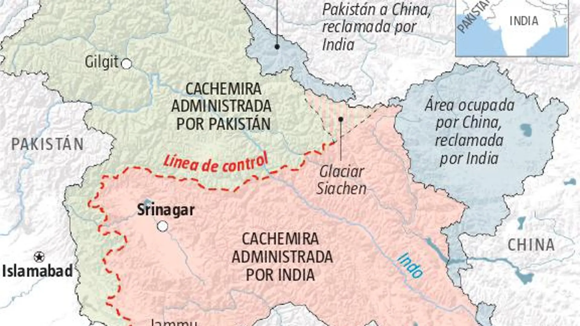 India retira la autonomía a Cachemira