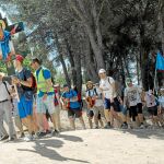 Decenas de peregrinos subieron ayer al Cerro de los Ángeles para participar en el Jubileo de los jóvenes y la Vigilia de Oración/Luis Díaz