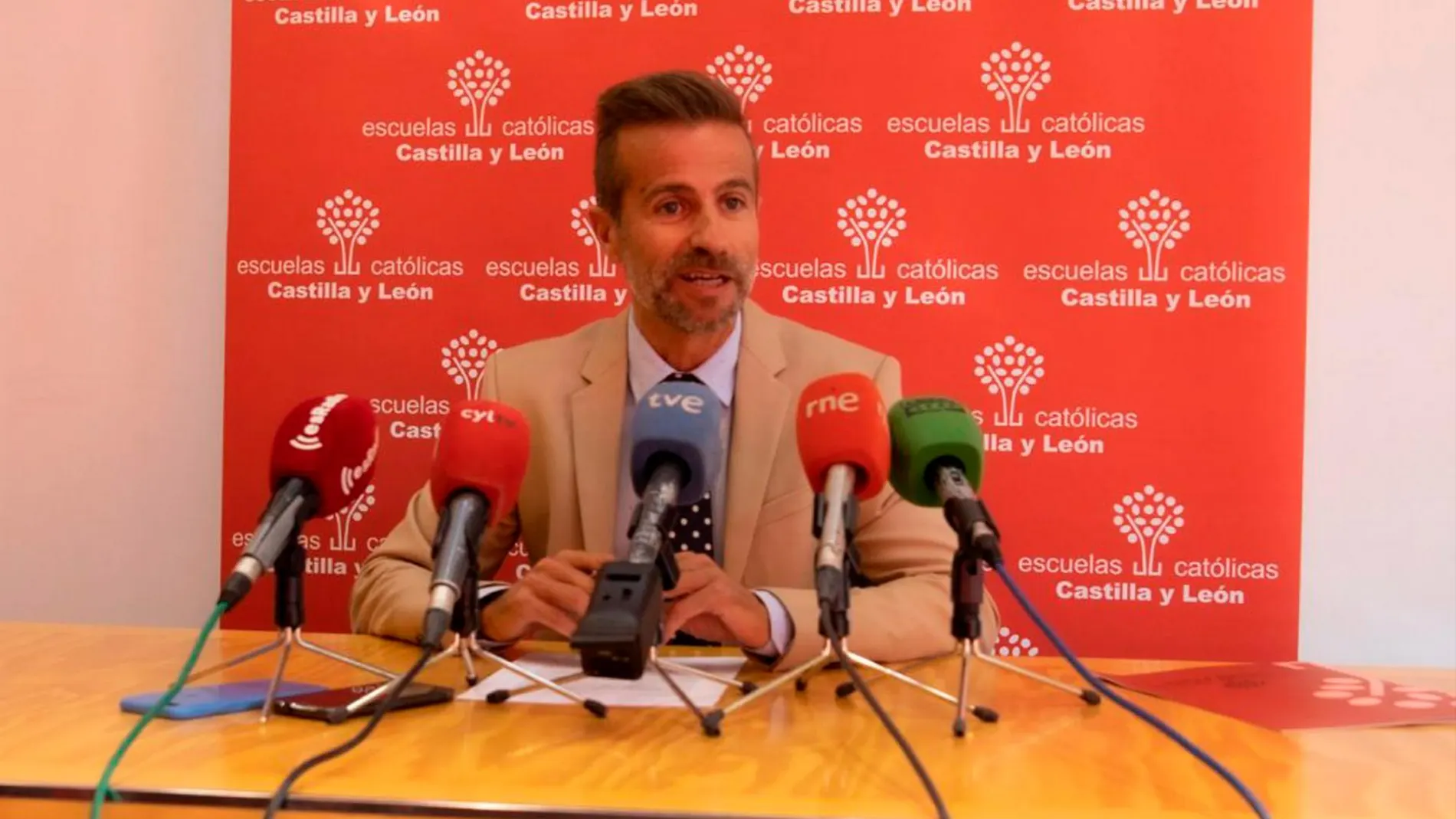 Leandro Roldán Maza, secretario autonómico de Escuelas Católicas Castilla y León